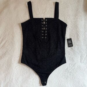 Express One Eleven Lace bodysuit